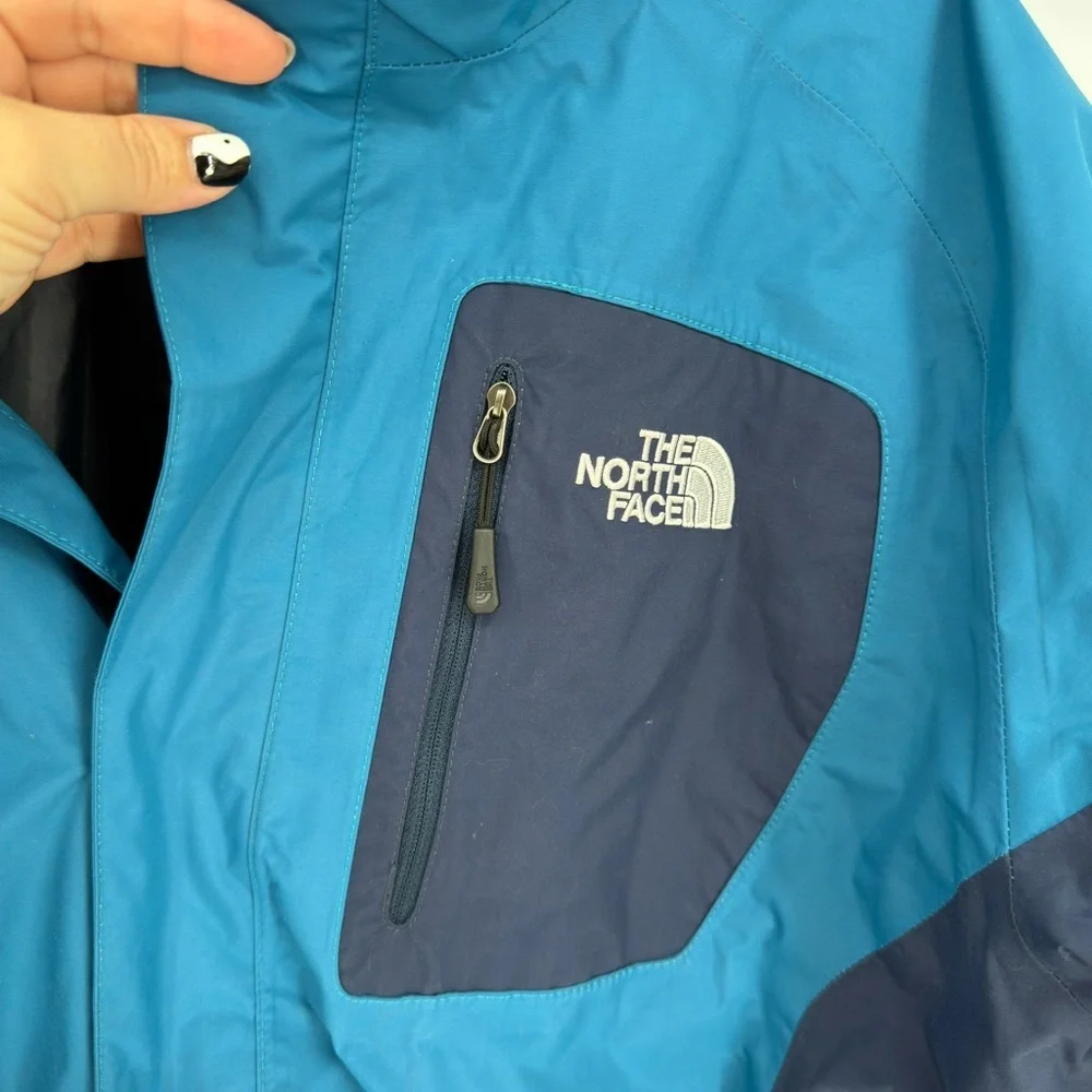 The North Face Men's Triclimate HyVent Two-Tone Blue Performance Jacket